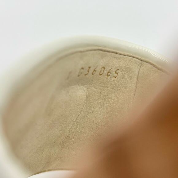 Chanel Interlocking CC Tweed Cork Slip On Heeled Mules Slides Sandals 38 - Picture 8 of 8